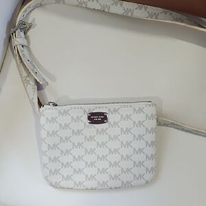 Michael Kors Cream Logo Crossbody Bag